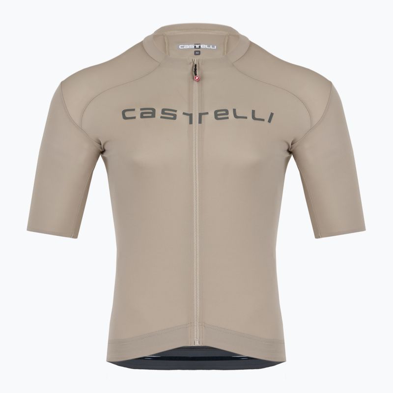 Herren Castelli Prologo Lite Ton / gunmetal grau Fahrradtrikot