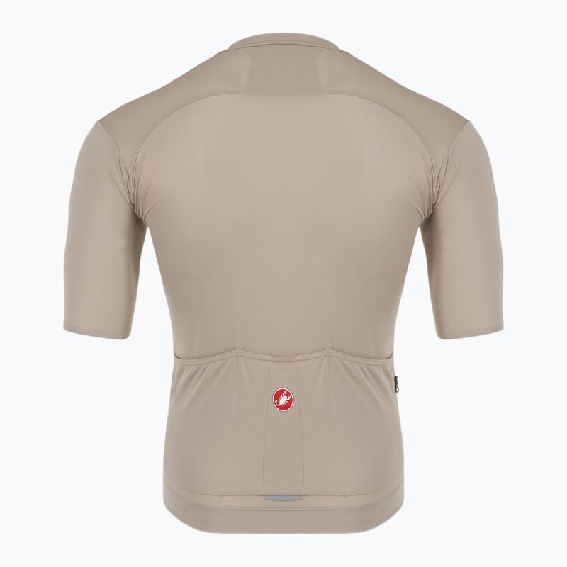 Herren Castelli Prologo Lite Ton / gunmetal grau Fahrradtrikot 2