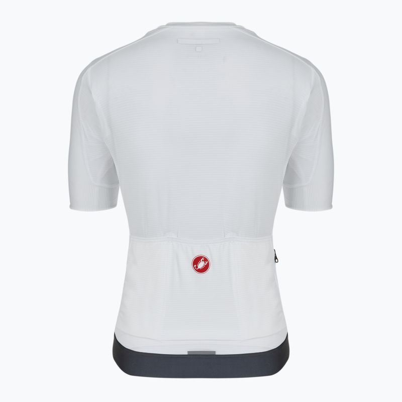 Damen Radtrikot Castelli Espresso elfenbein/ dunkelgrau 2