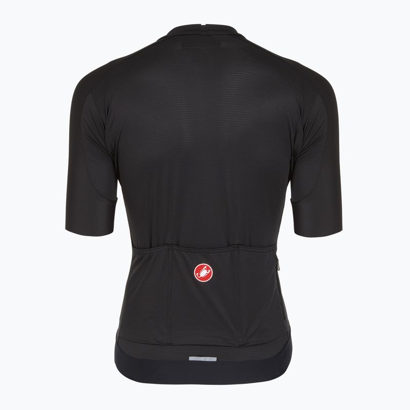 Damen Radtrikot Castelli Espresso leicht schwarz 2