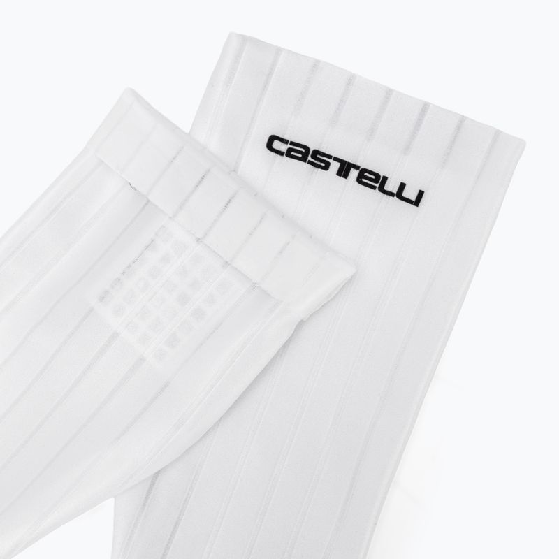 Beinlinge fürs Radfahren Castelli Fast Legs white/black 5