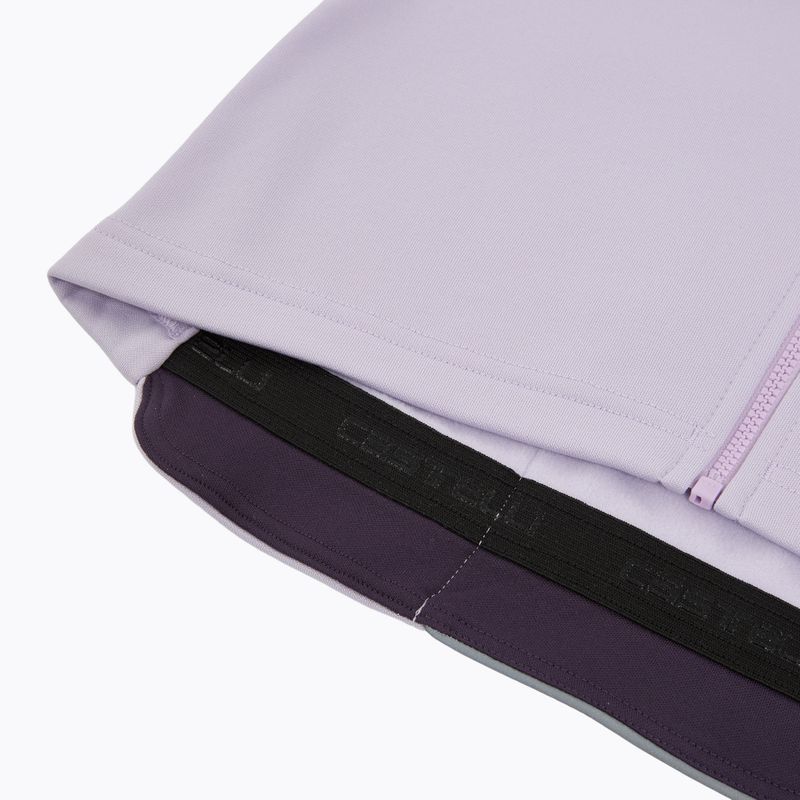 Damen Radfahren Sweatshirt Castelli Sinergia 2 Jersey FZ W lila Nebel / lila Tau 5