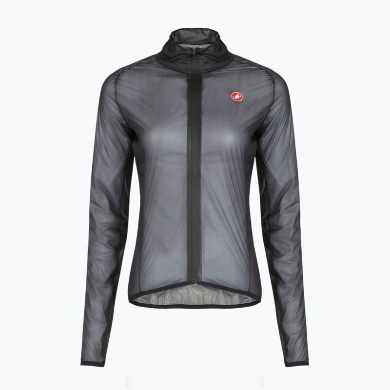 Fahrradjacke Damen Castelli Squall Shell W light black/silver gray