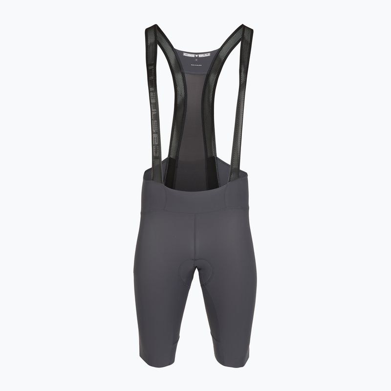 Herren Castelli Espresso rauchgraue Radlerhosen