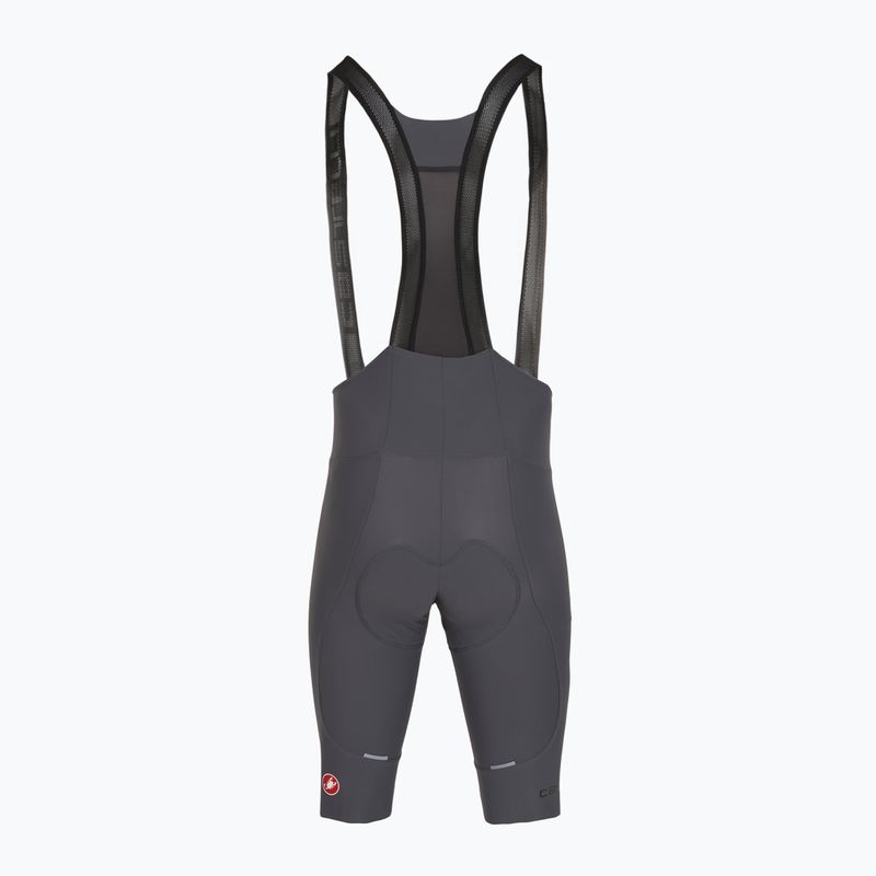 Herren Castelli Espresso rauchgraue Radlerhosen 2
