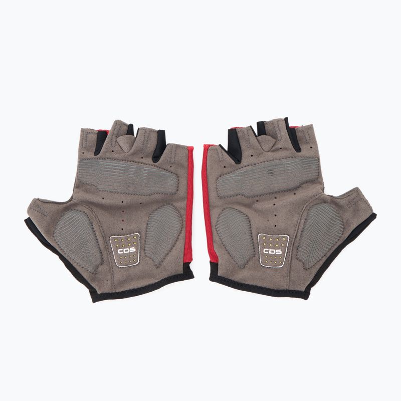 Herren Castelli Entrata V reich rot Fahrradhandschuhe 3