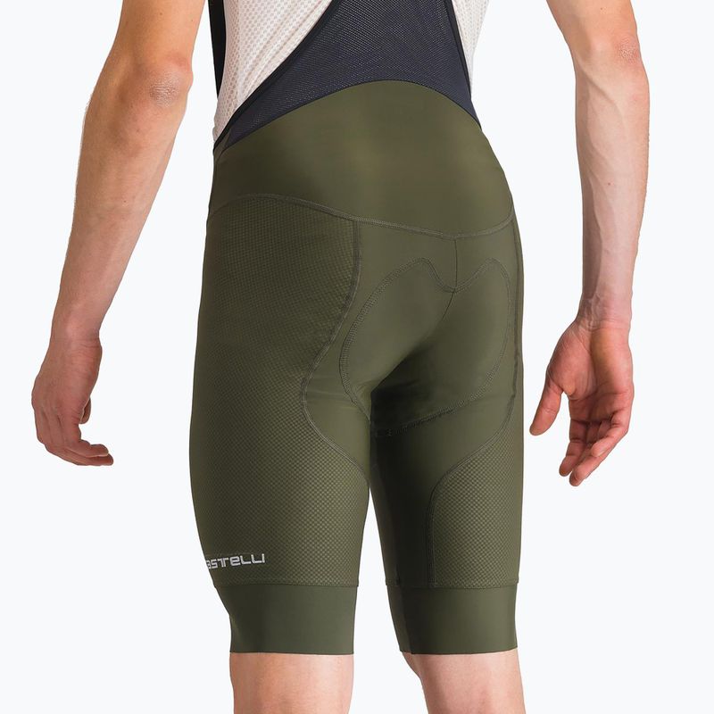 Castelli Competizione 2 Herren-Radler-Shorts dunkelgrün 4