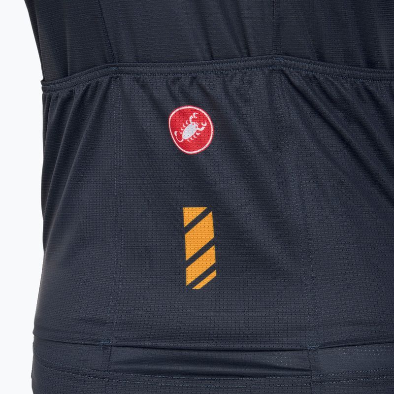 Damen-Radtrikot Castelli Unlimited dämmerungsblau 3