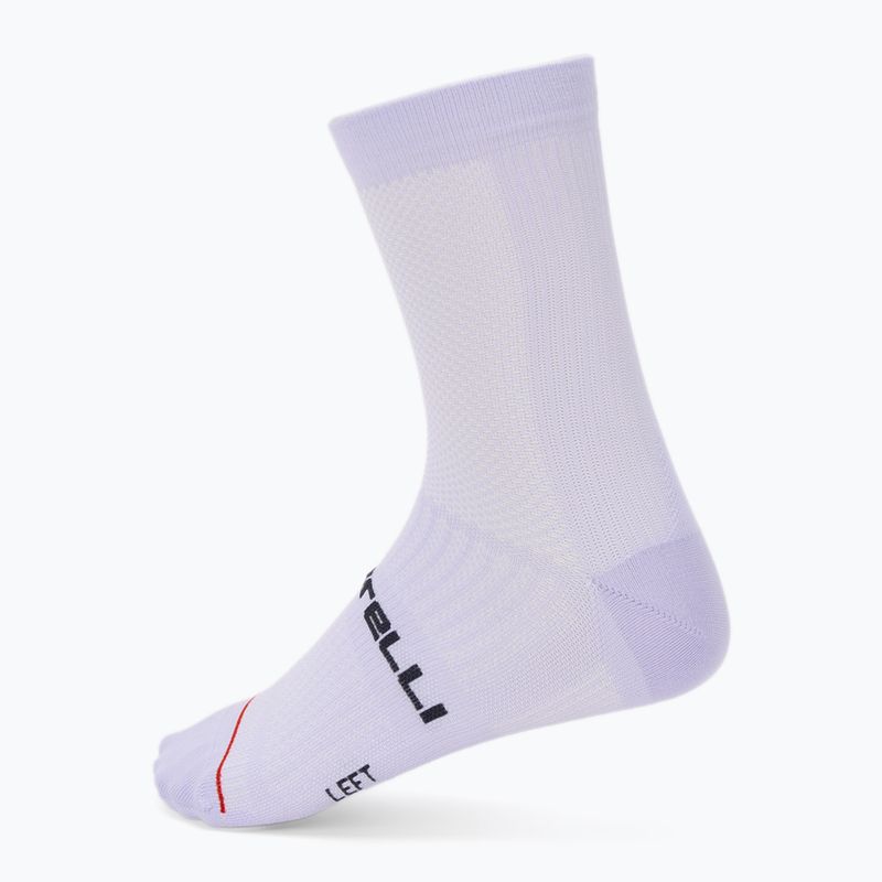Castelli Espresso 12 W Damen Socken lila Nebel 2