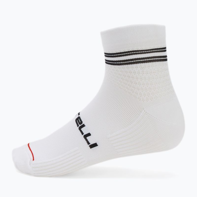 Castelli Damen Socken Anima 7 weiß 2