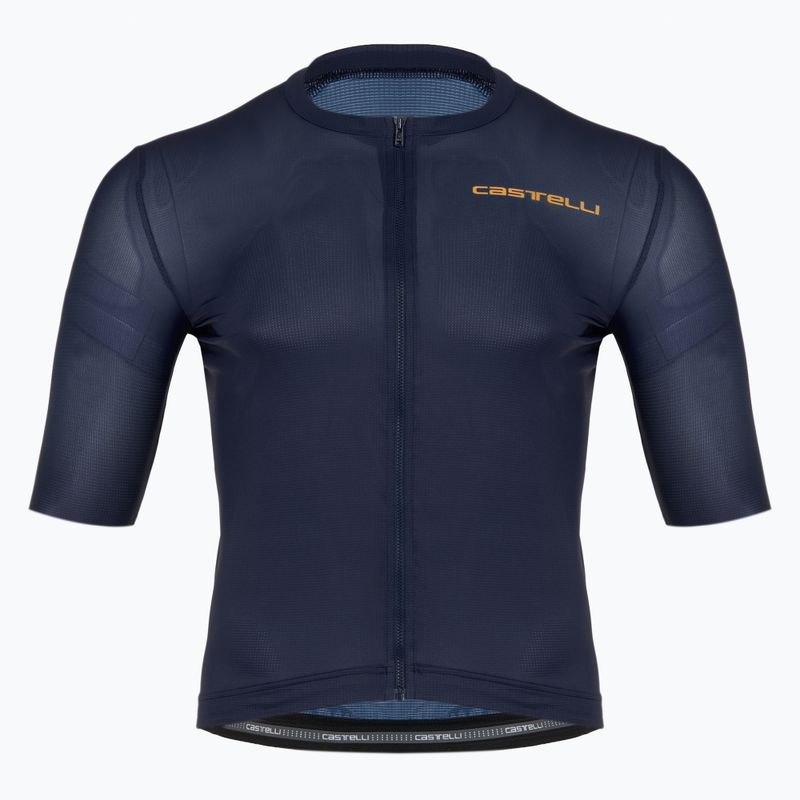 Herren Castelli Unlimited Entrata 3 belgisch blau Fahrradtrikot