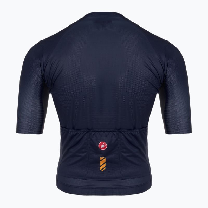 Herren Castelli Unlimited Entrata 3 belgisch blau Fahrradtrikot 2