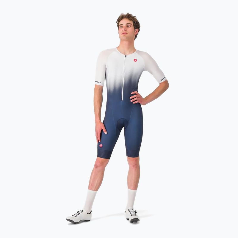 Herren Radanzug Castelli Core Tri belgisch blau/weiß 2