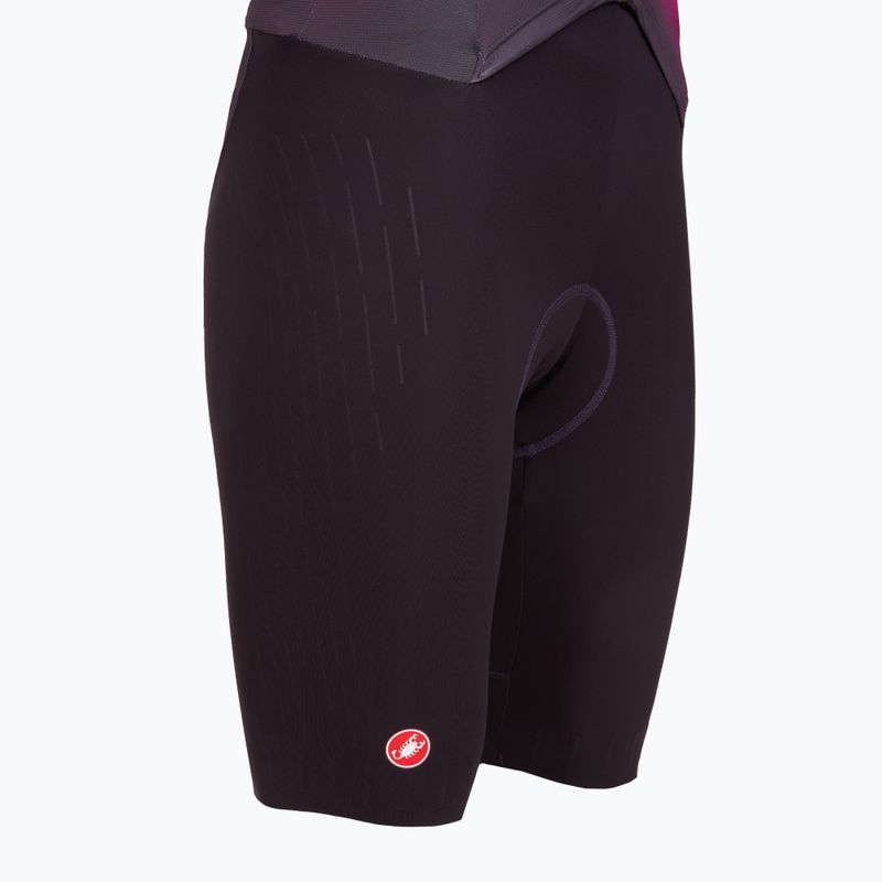 Radsport-Anzug Damen Castelli Free Sanremo 3 SS W dark night shade/vivid orange-bright rose 4