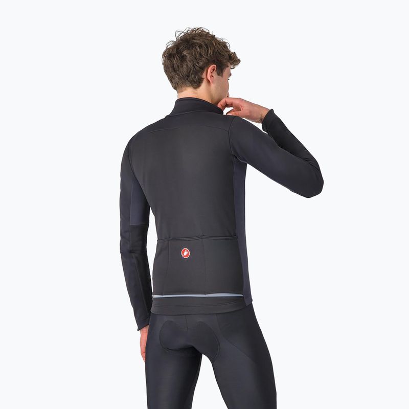 Fahrradjacke Herren Castelli Entrata 2 light black/dark gray 2