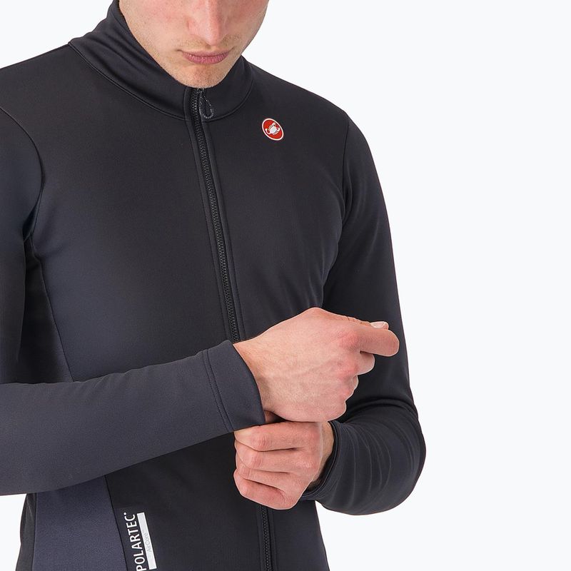Fahrradjacke Herren Castelli Entrata 2 light black/dark gray 4