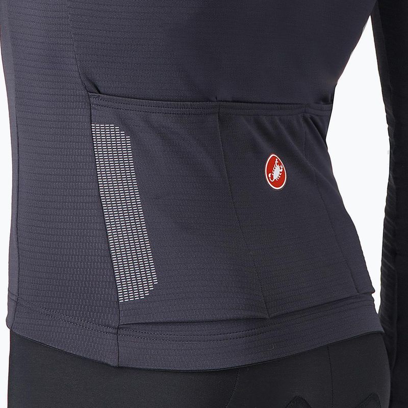 Fahrrad Longsleeve Herren Castelli Puro 4 dark gray 4