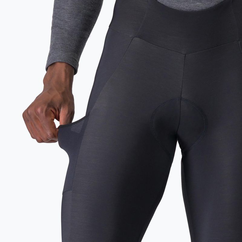 Herren-Radhose Castelli Unlimited Bibtight black 5