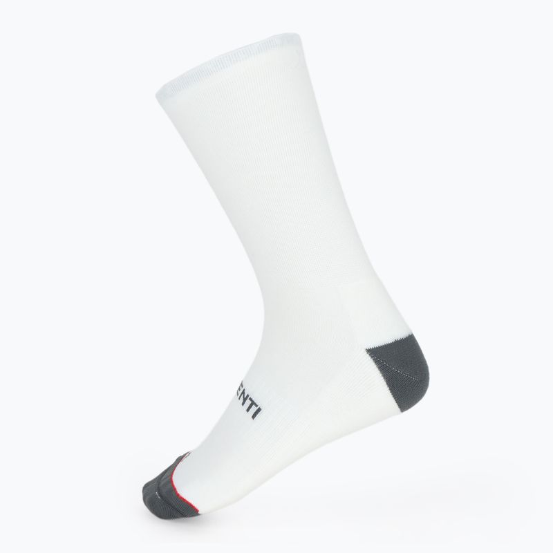 Socken Herren Castelli Venti Soft Merino white 2