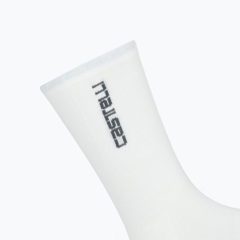 Socken Herren Castelli Venti Soft Merino white 3