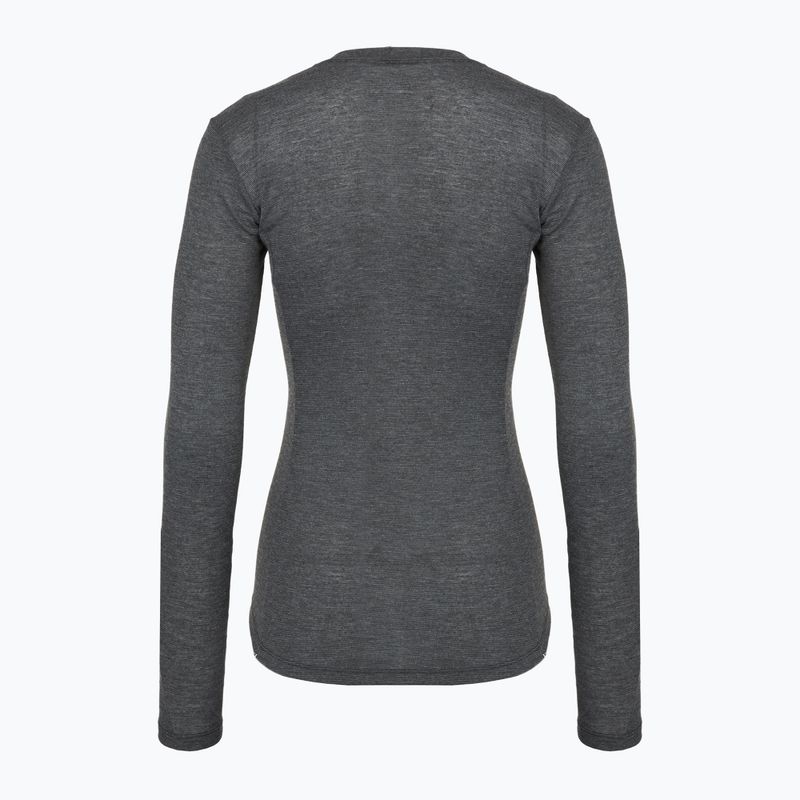 Damen Langarm-Radtrikot Castelli Medio Base Layer W melange gray 2