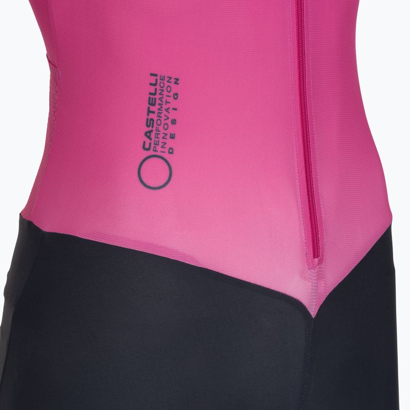Radsport-Anzug Damen Castelli Movement Suit W violet pink/twilight blue 3