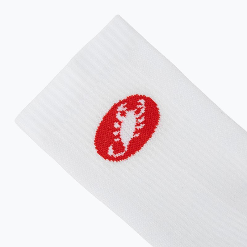 Herrensocken Castelli Entrata 18 white 3