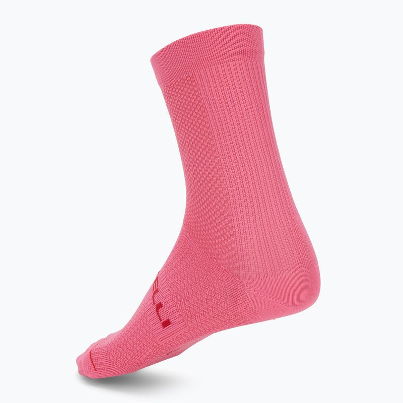 Damensocken Castelli Espresso 12 W Rosa giro 2