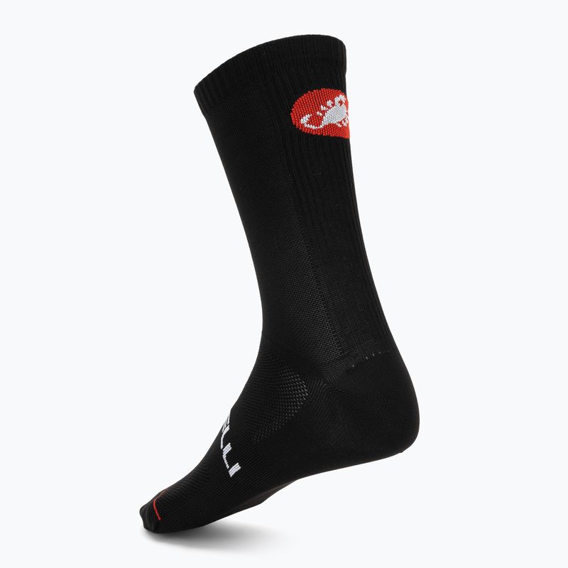 Herrensocken Castelli Entrata 18 black 2