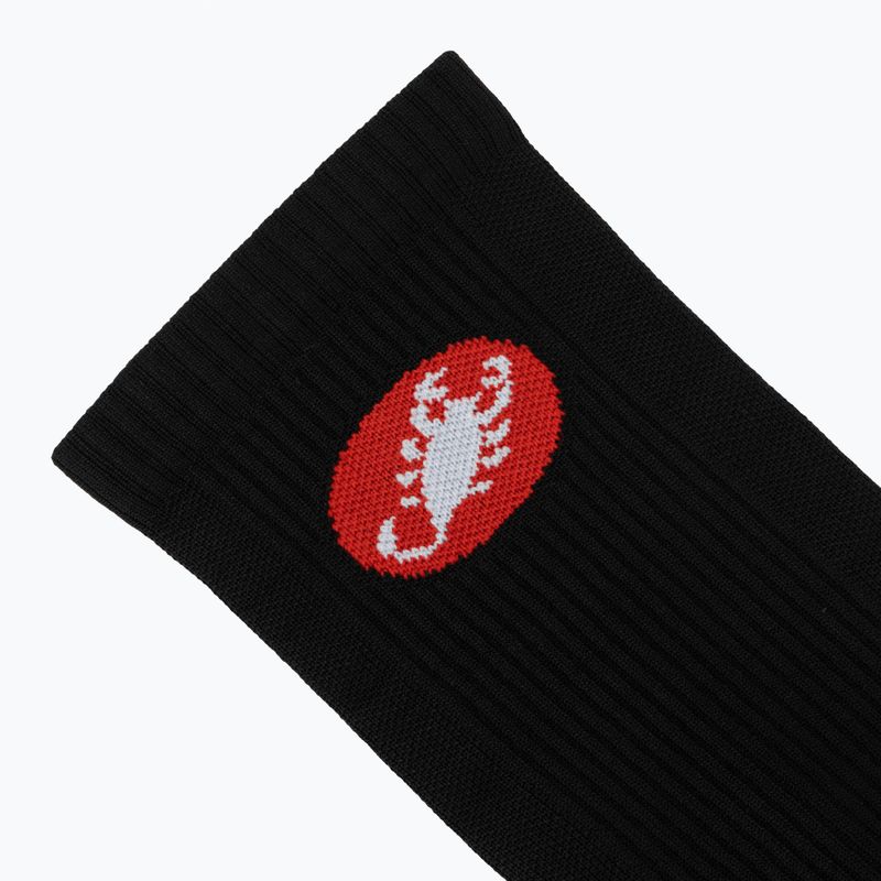 Herrensocken Castelli Entrata 18 black 3