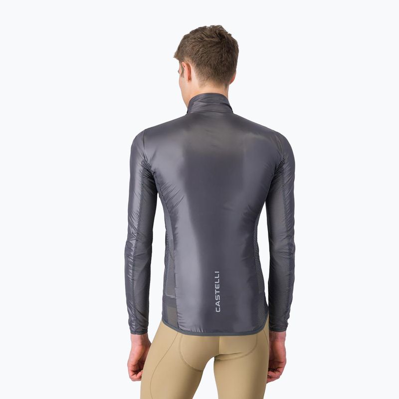 Fahrradjacke Herren Castelli Aria Shell 2 dark gray 2