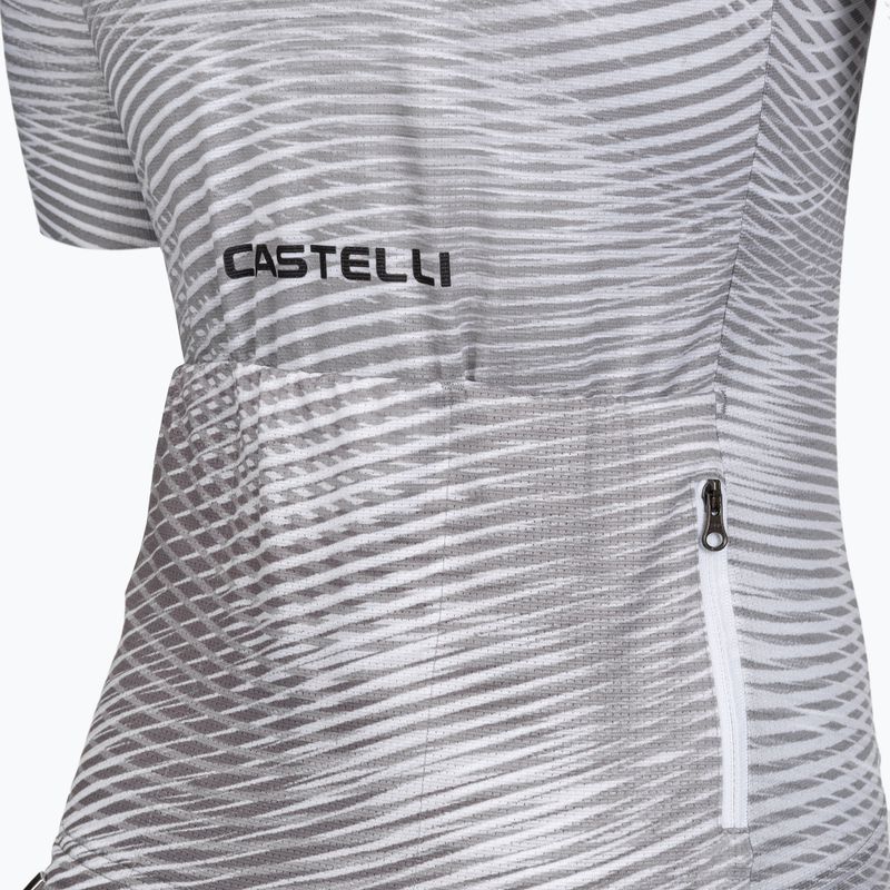 Radtrikot Damen Castelli Cosmic Vortex gray 4