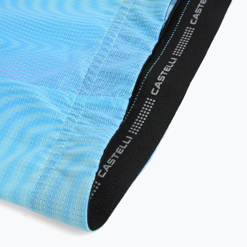 Radtrikot Damen Castelli Cosmic Vortex multicolor pink green 4