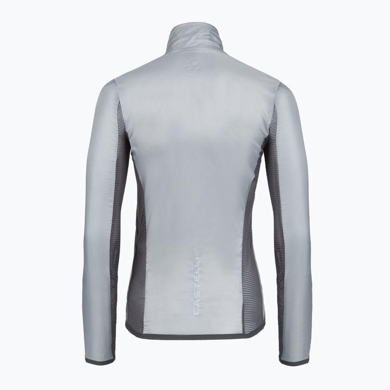Damen Fahrradjacke Castelli Aria Shell 2 In silver gray 2