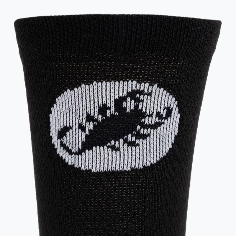 Damensocken Castelli Scorpion Logo 15 W Thermal Sock black 3
