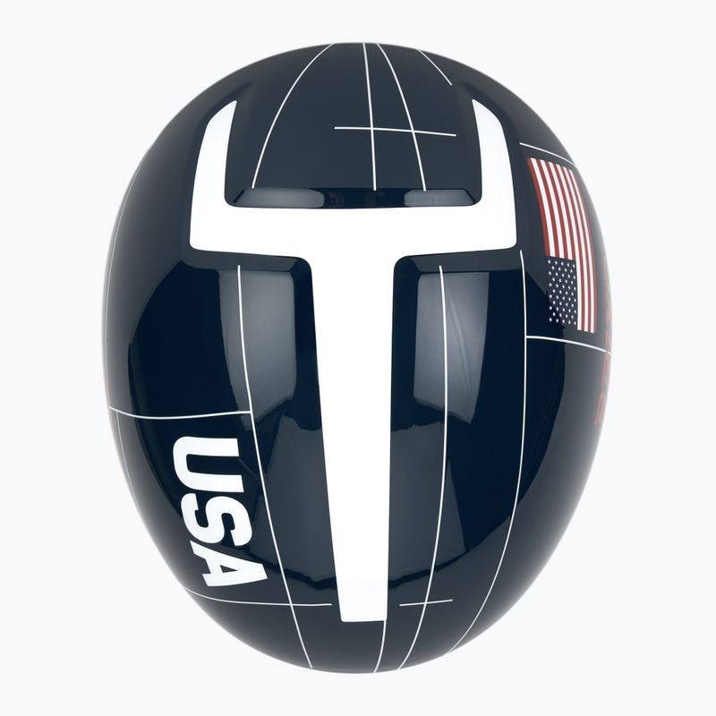 Skihelm Briko Vulcano 2.0 USA Mips shiny blue/white/cardinal red 6