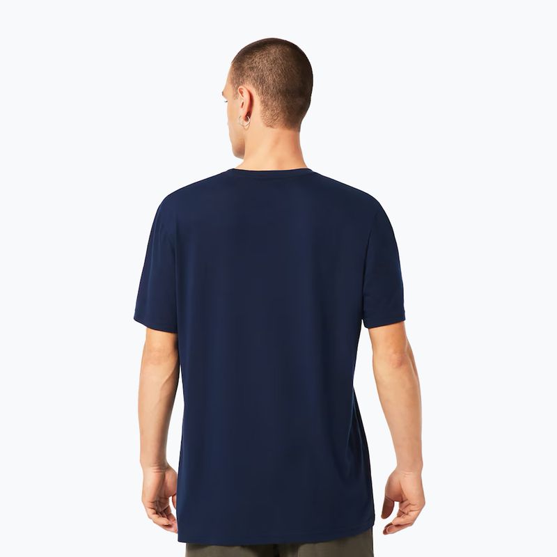 Herren Oakley O-Bold Ellipse Team navy T-shirt 3