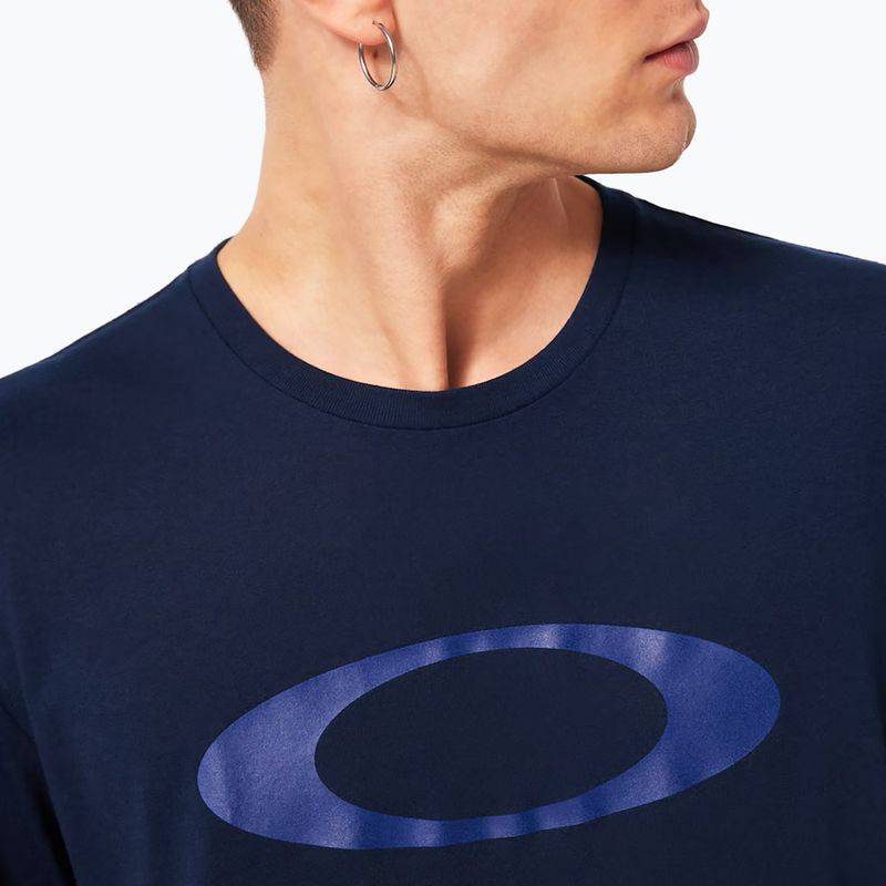 Herren Oakley O-Bold Ellipse Team navy T-shirt 6