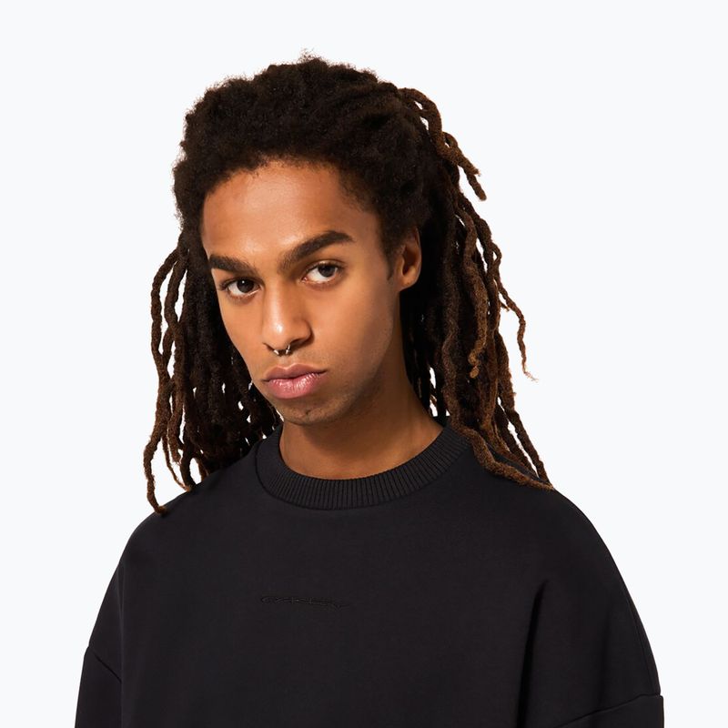 Herren Oakley Soho Crew Neck Sweatshirt blackout 6