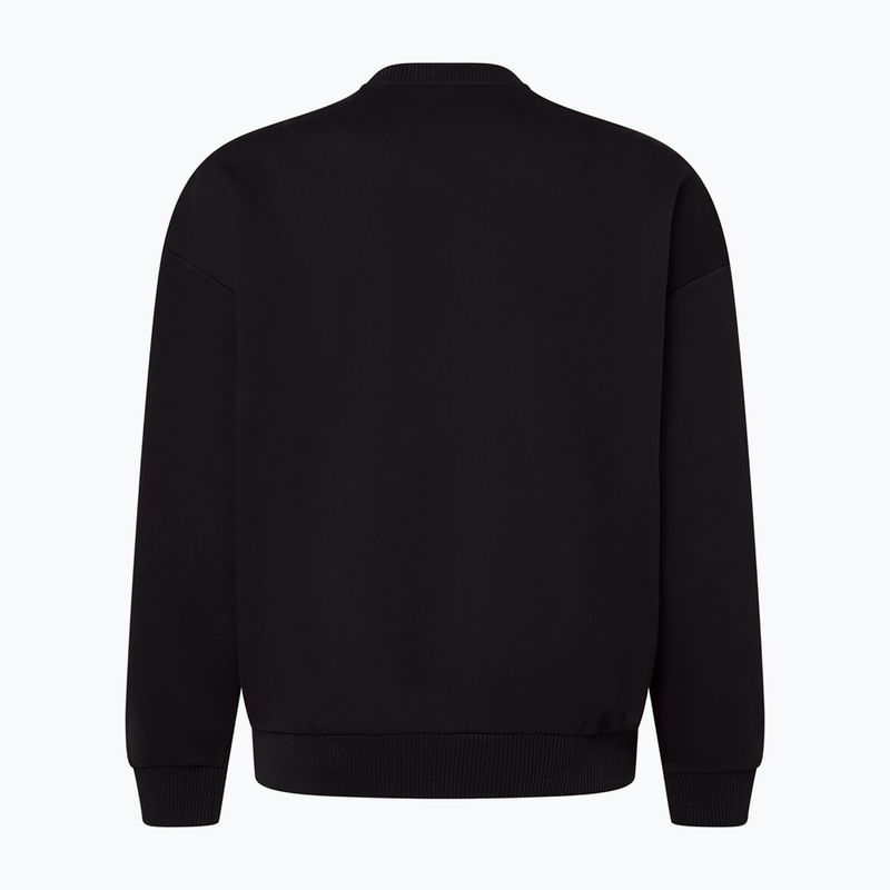 Herren Oakley Soho Crew Neck Sweatshirt blackout 8