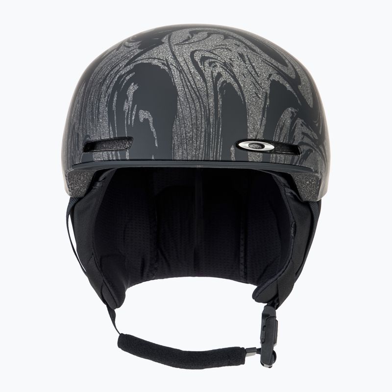 Skihelm Kinder Oakley Mod1 Youth MIPS matte trans black swirl 2