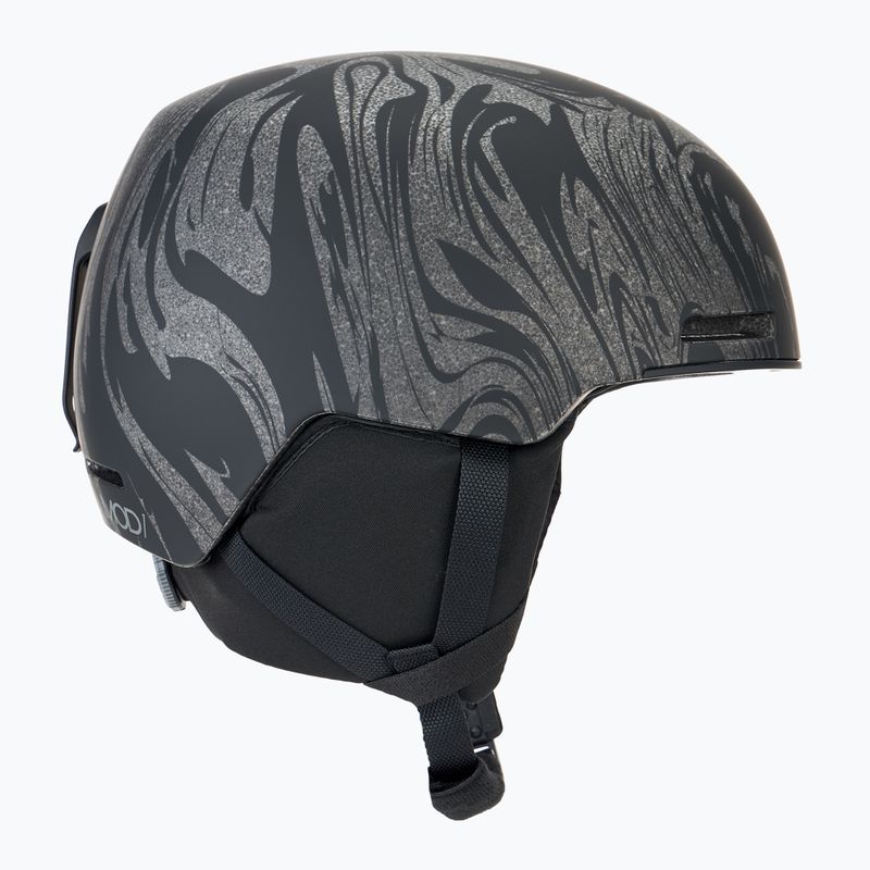 Skihelm Kinder Oakley Mod1 Youth MIPS matte trans black swirl 4