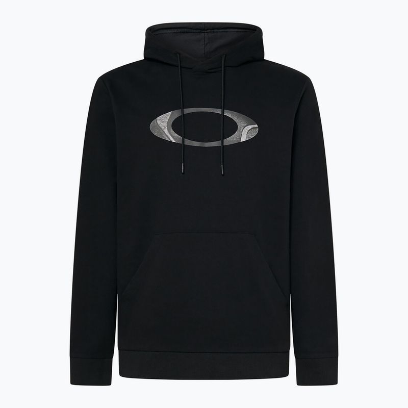 Herren Oakley New Ellipse Hoodie Sweatshirt blackout