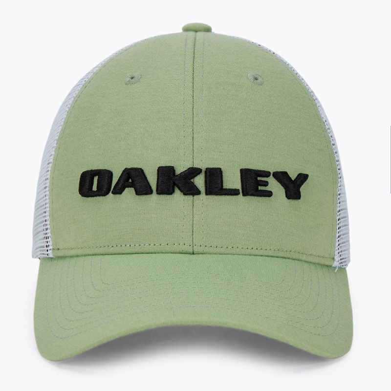 Herren Oakley Heather New Era Bark Logo neue Jade Baseballmütze 2