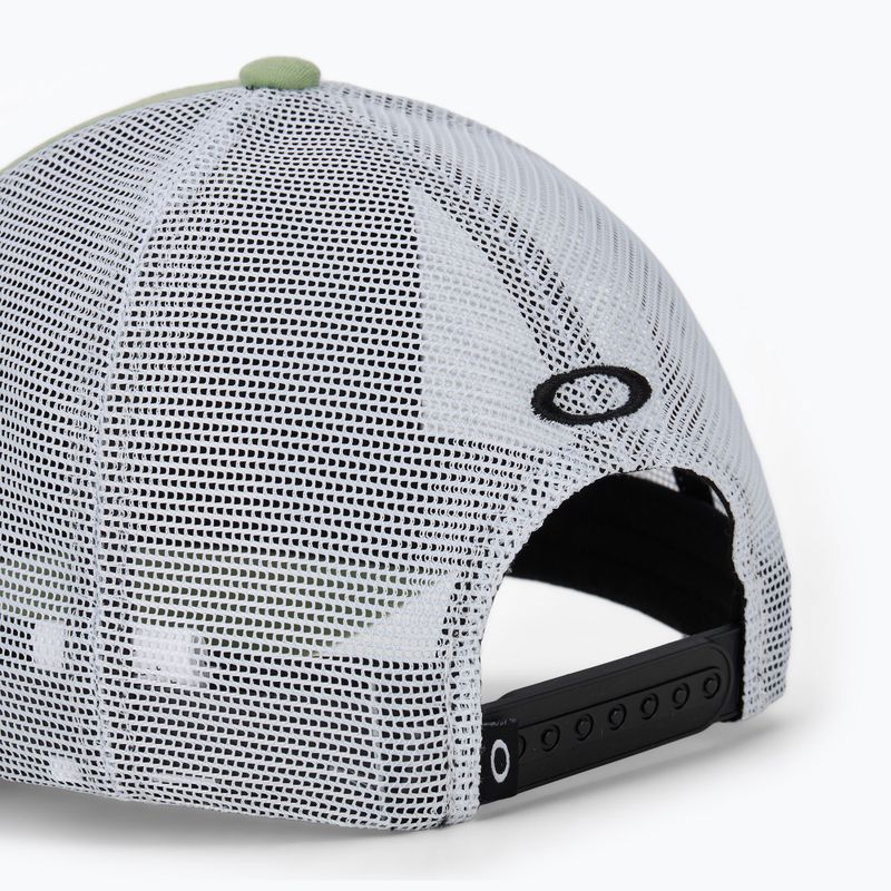 Herren Oakley Heather New Era Bark Logo neue Jade Baseballmütze 4