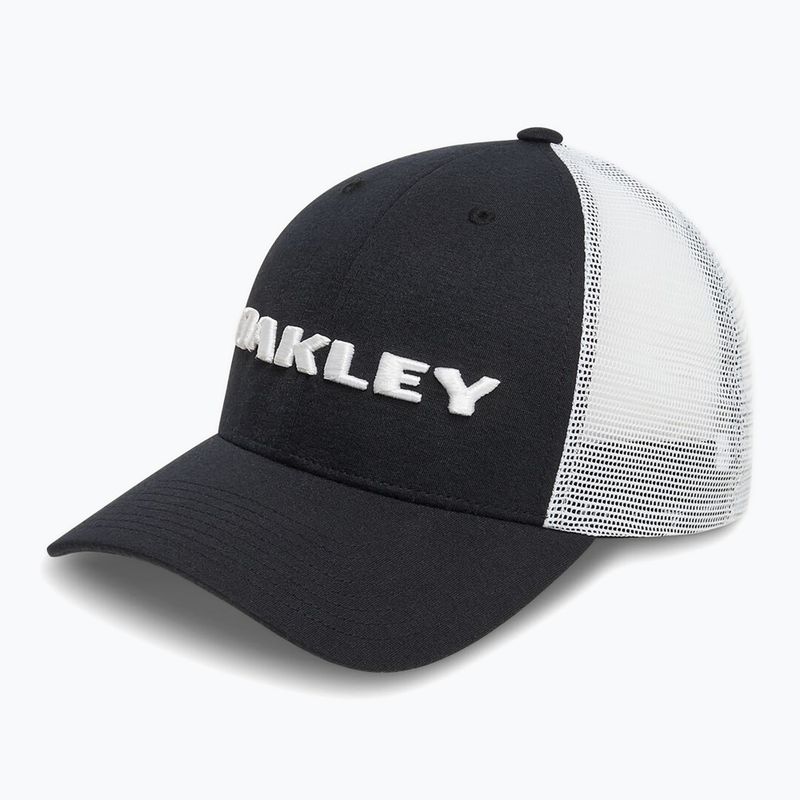 Herren Oakley Heather New Era Bark Logo Blackout Baseballkappe