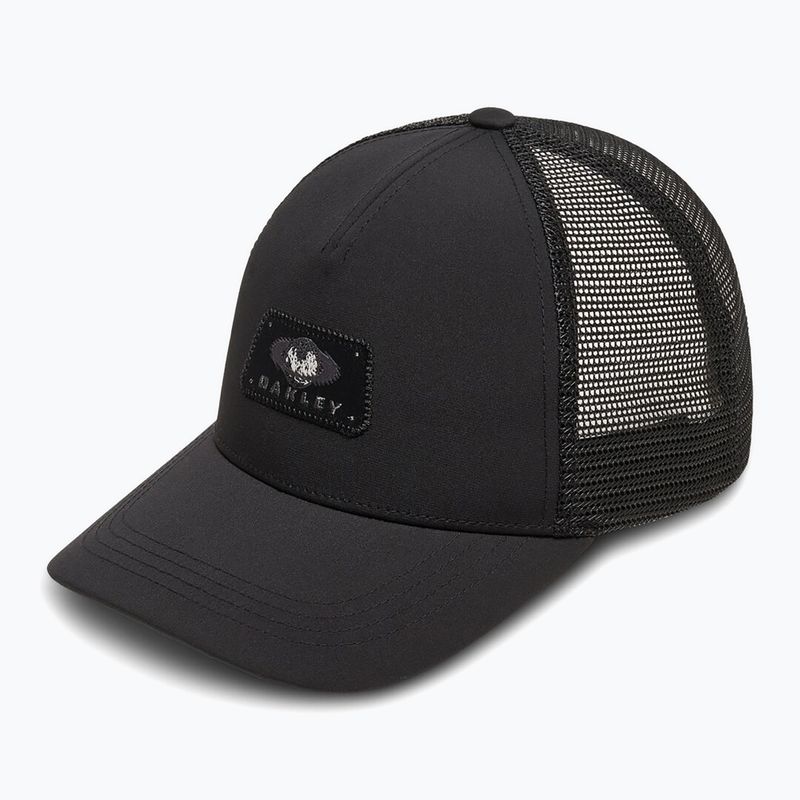 Herren Oakley Patch Ellipse Tracker Blackout Baseballkappe