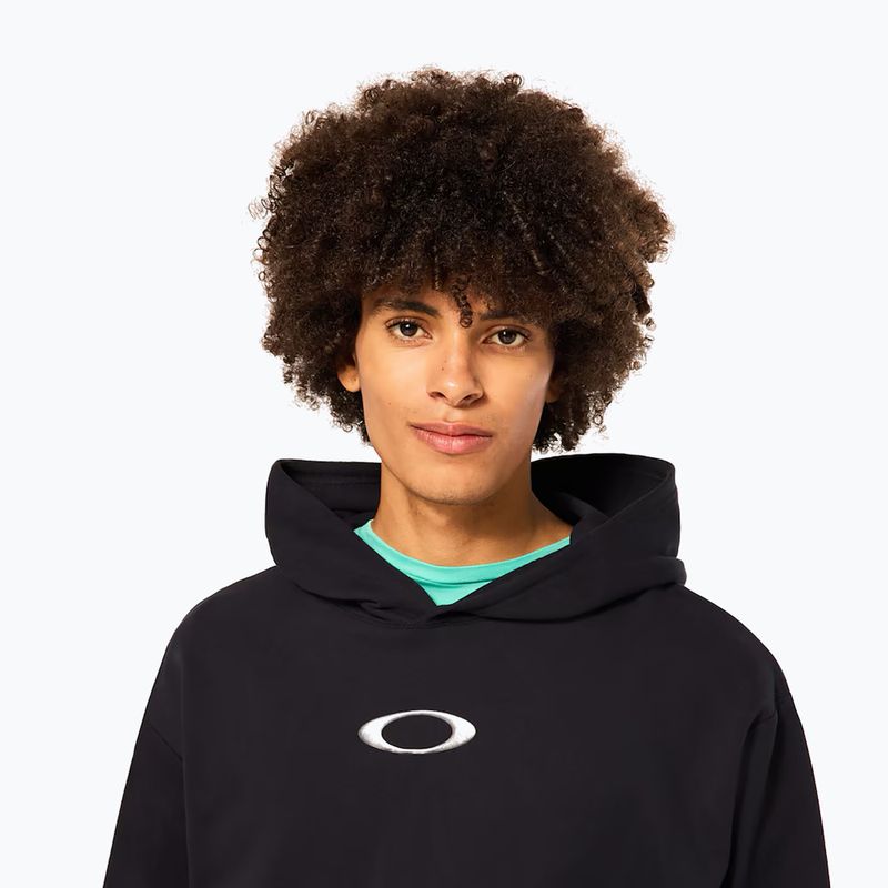 Herren Oakley New Ellipse Zip Hoodie blackout Sweatshirt 5