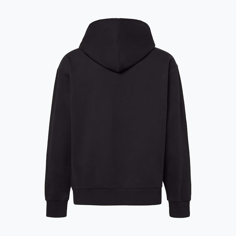 Herren Oakley New Ellipse Zip Hoodie blackout Sweatshirt 7