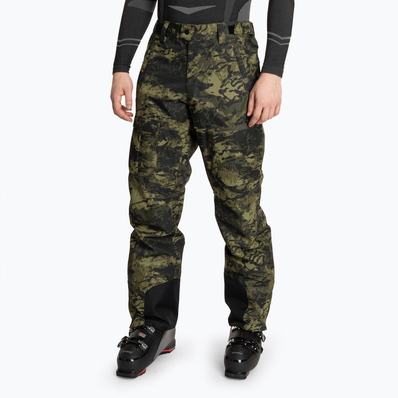 Skihose Herren Oakley Divisional Cargo Shell Pant tiger camo green